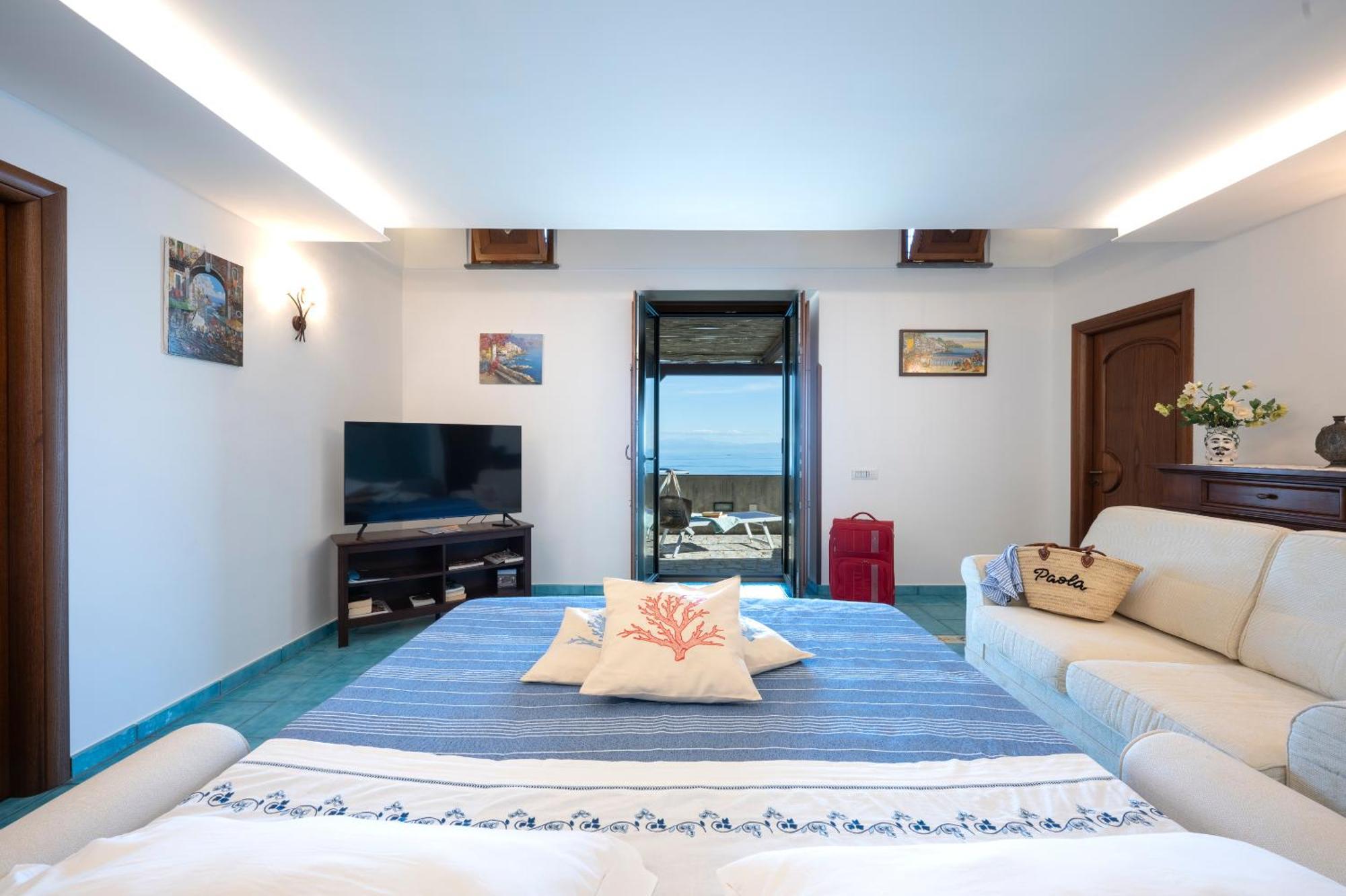 La Cascina - Villa Nenno Conca dei Marini Dış mekan fotoğraf