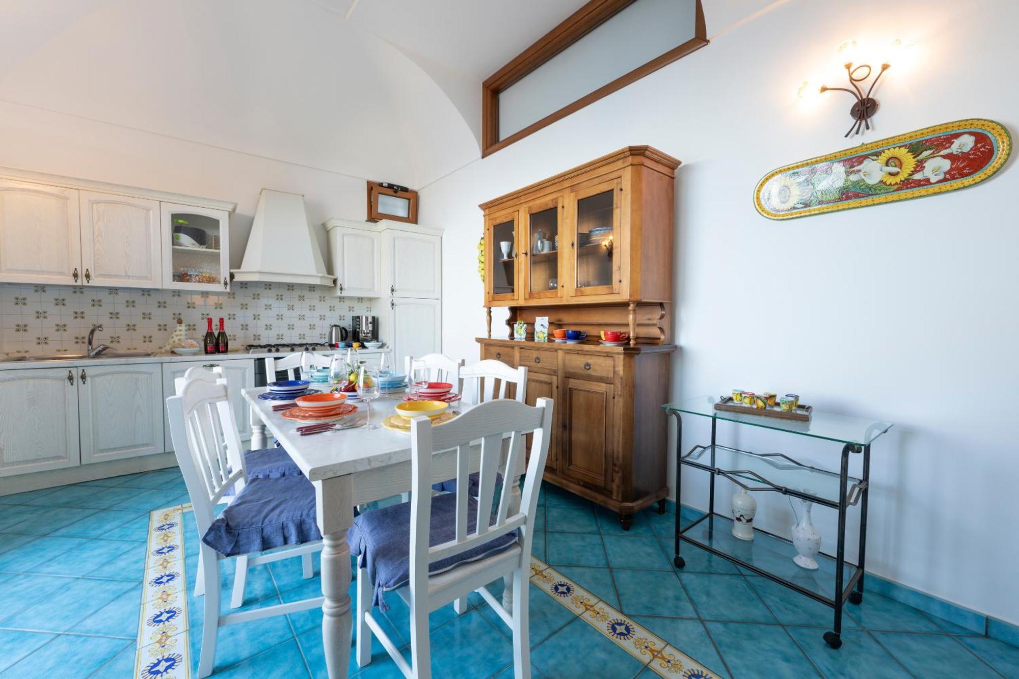 La Cascina - Villa Nenno Conca dei Marini Dış mekan fotoğraf
