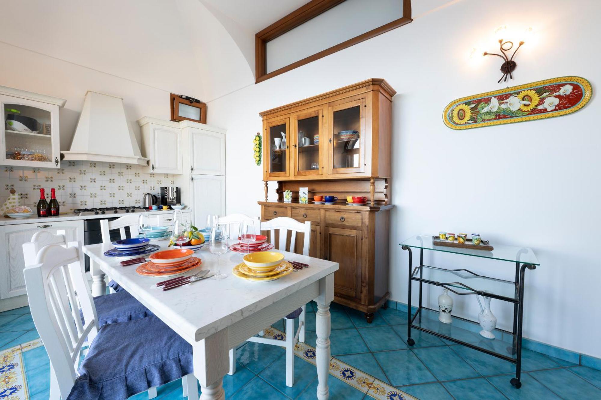 La Cascina - Villa Nenno Conca dei Marini Dış mekan fotoğraf