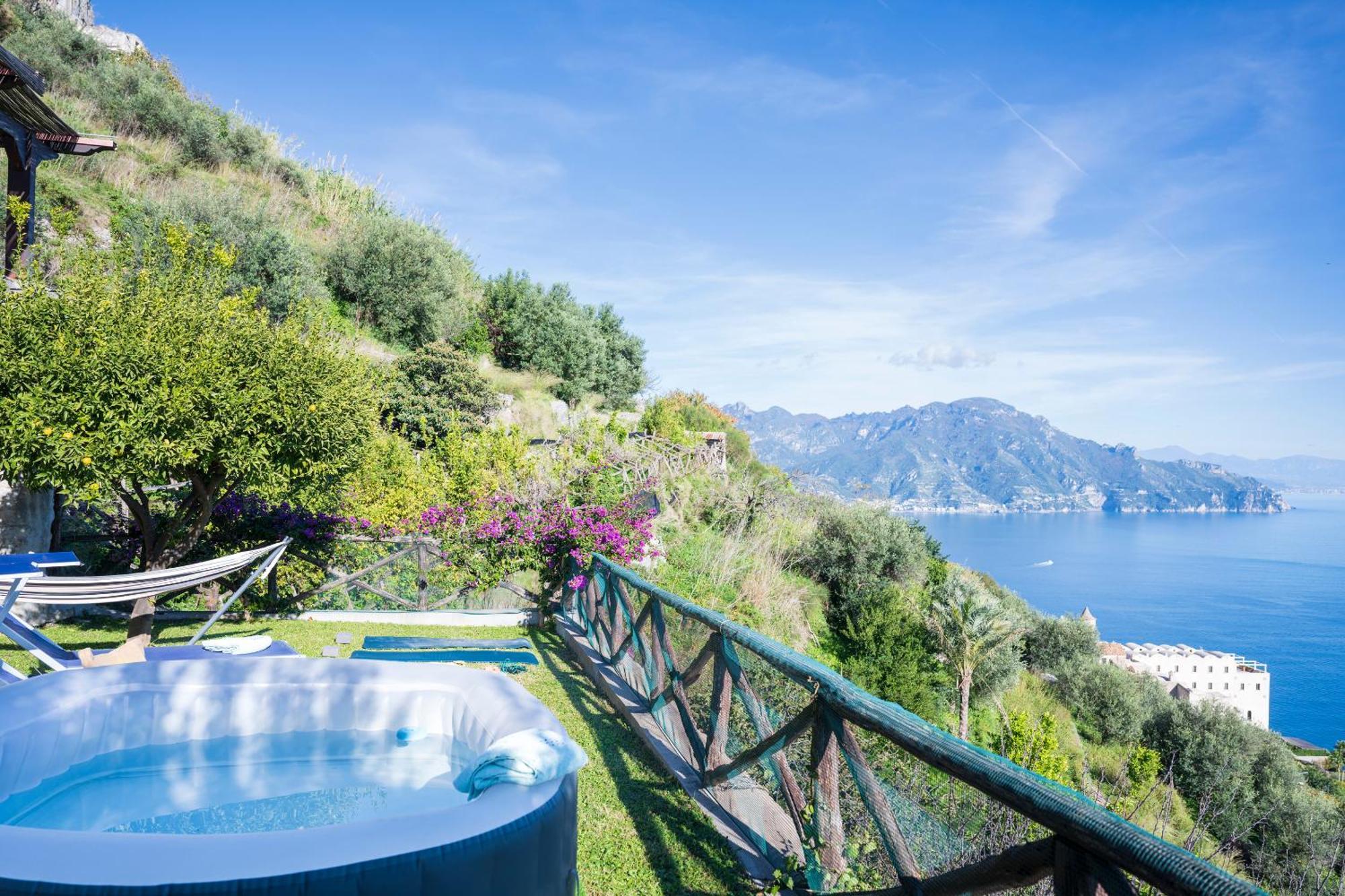 La Cascina - Villa Nenno Conca dei Marini Dış mekan fotoğraf