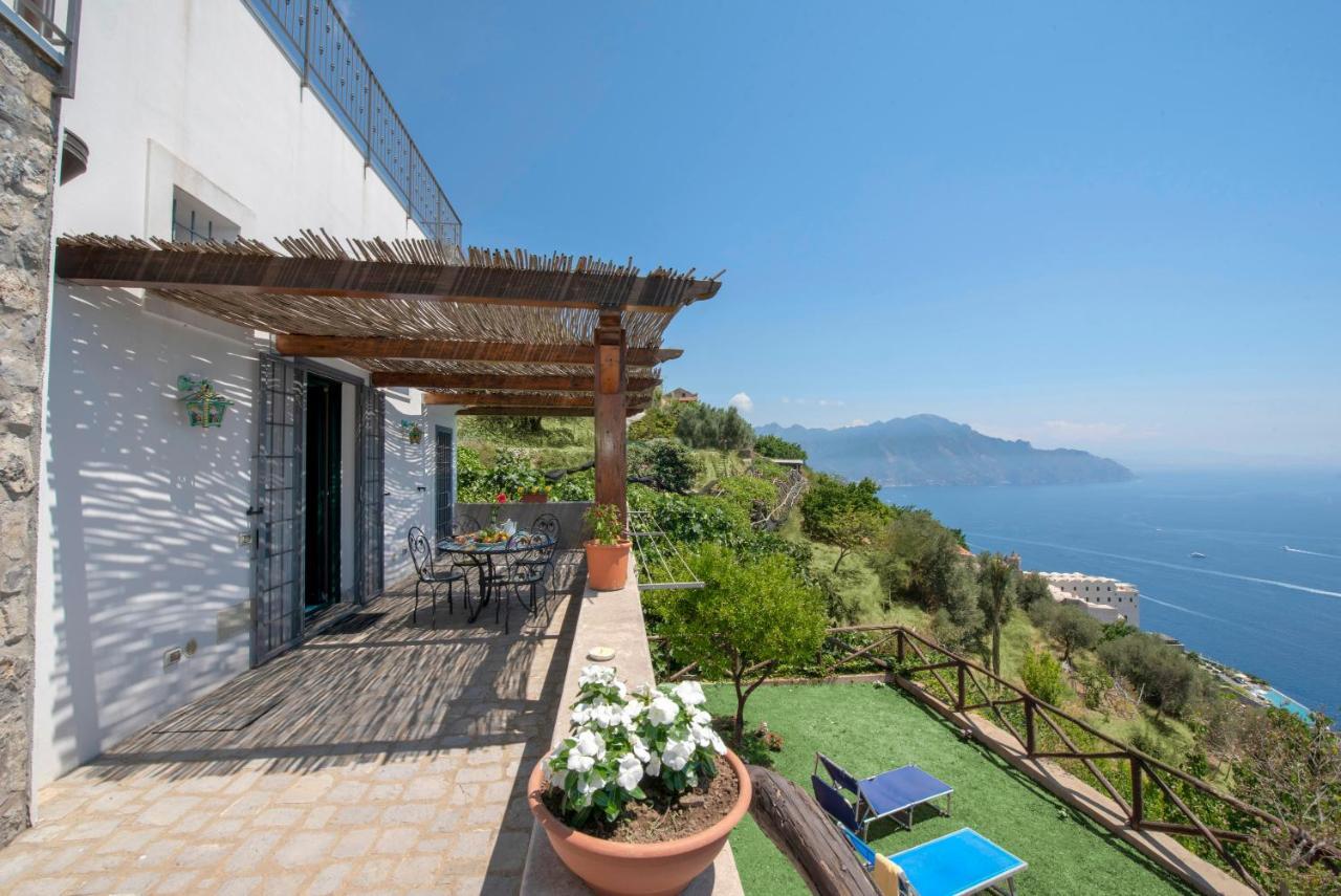 La Cascina - Villa Nenno Conca dei Marini Dış mekan fotoğraf